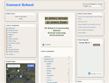 Tablet Screenshot of connect.learnonline.ie